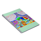 ノートに書かれた犬 ノートブック (右側)