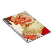 ノートのクリスマスの休日のゲストブックのオープンハウス ノートブック (右側)