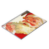 ノートのクリスマスの休日のゲストブックのオープンハウス ノートブック (左側)