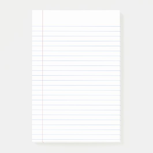 ノートのノートブック紙デザイン ポストイット (正面)