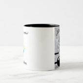 ノートのマグのBluzkat ツートーンマグカップ (中央)