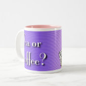 ノートのマグ2を取って下さい ツートーンマグカップ (正面左)