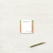 ノートのメッセージ ポストイット (デスク上)