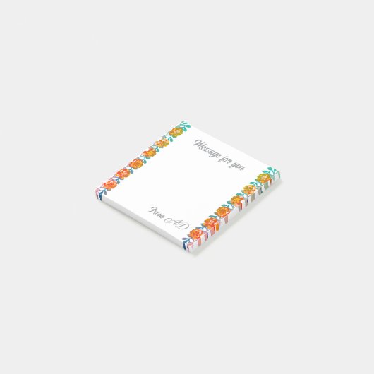 ノートのメッセージ ポストイット (アングル)