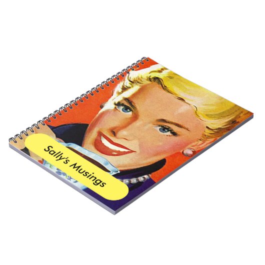 ノートのヴィンテージ日のプランナーによって整頓されているコーヒー女性 ノートブック (左側)