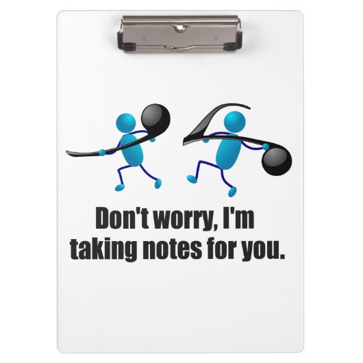 ノートの取得 クリップボード (正面)