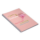 ノートの感謝ジャーナル ノートブック (右側)