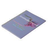 ノートの感謝ジャーナル ノートブック (左側)