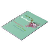 ノートの感謝ジャーナル ノートブック (左側)