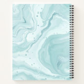 ノートの持ち上げ: 8.5インチx 11インチブランドスパイラル ノートブック (裏面)