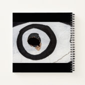 ノートの涙を引き起こす ノートブック (裏面)