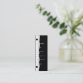 ノートの端 スキニー名刺 (スタンド正面)