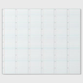 ノートの紙 ラッピングペーパー (フラット)