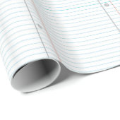 ノートの紙 ラッピングペーパー (ロールコーナー)