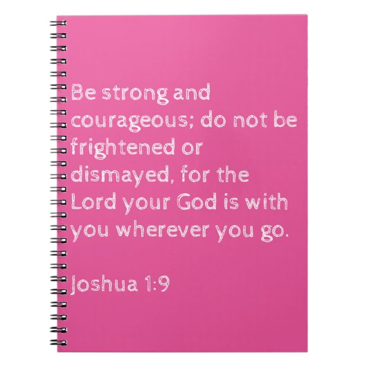 ノートの聖書の詩 ノートブック (正面)