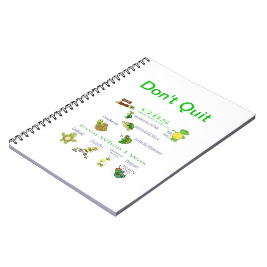 ノートのguillainの機械段シンドローム ノートブック (左側)