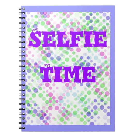 ノートのSelfieの時間 ノートブック (正面)