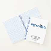 ノートまたはフロー用スパイラルグラフノートブック ノートブック (内部)