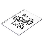 ノートを歩き回る人ばかりではない ノートブック (左側)