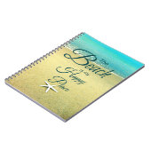 ノートを言うビーチ ノートブック (左側)