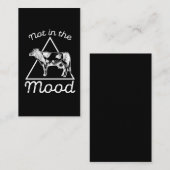 ノートインザムードウッおもしろいド農業ユーモア農家 名刺 (正面/裏面)