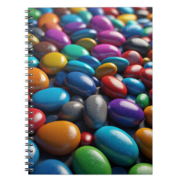 ノートカラフルとペブル鮮やかデザイン ノートブック