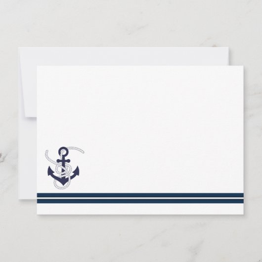 ノートカードいかり ノートカード (正面)