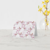 ノートカードさくらんぼの花 カード (黄色い花)