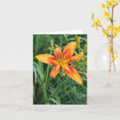 ノートカードの日曜日 カード (黄色い花)