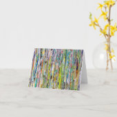 ノートカードを光空白ので照らす カード (黄色い花)