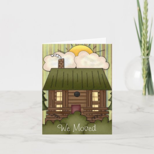 ノートカードを移動 案内状 (正面)