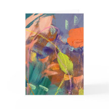 ノートカードインワイルドガーデンデザイン