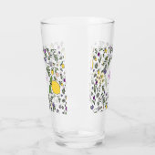 ノートカードエレガントフラットボモダンタニカルフローラ タンブラーグラス (左)