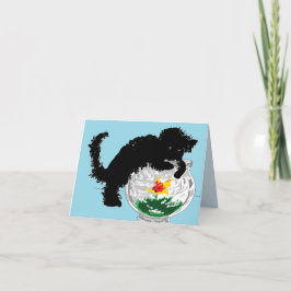 ノートカードキャット – 魚釣り カード