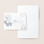 ノートカードサンキュースモールサイズ 箔カード (ディスプレー)