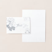 ノートカードサンキューミニサイズ 箔カード (ディスプレー)