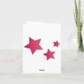 ノートカードシェフウーマン カード (裏面)