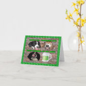 ノートカードバスセット私ストップのビールを見て カード (黄色い花)