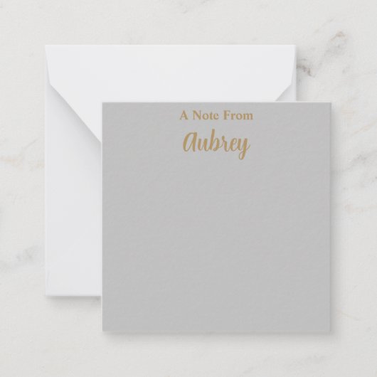 ノートカード及び封筒 ノートカード (正面)