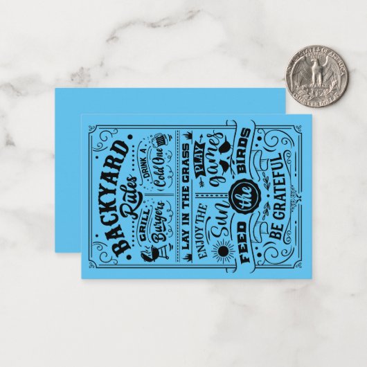 ノートカード (正面/裏面インサイチュ)