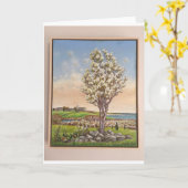 ノートカード (黄色い花)