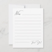 ノートカード (裏面)