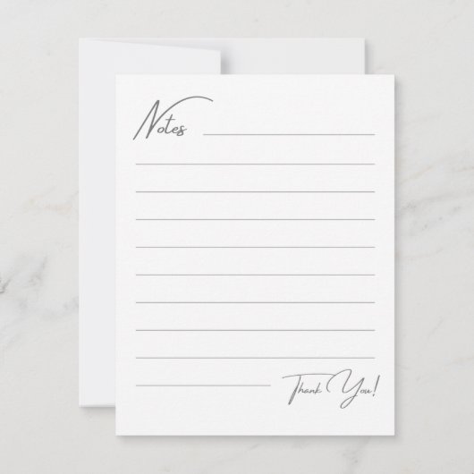 ノートカード (裏面)