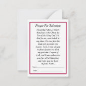 ノートカード (裏面)