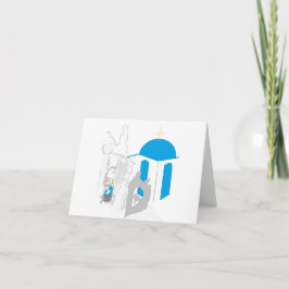 ノートカード：ギリシャ教会パロス島 ノートカード