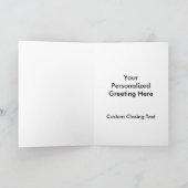 ノートカード、グリーティングカード – レトロポップ・アートのArt 60年代 カード (内部)