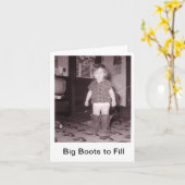 ノートカード、グリーティングカード、独自のメッセージの追加 カード (黄色い花)