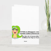 ノートカード – テニスボールサプライズ (裏面)