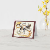 ノートカード、「ドレサージュアリーナ」水彩 カード (黄色い花)