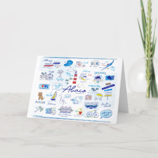 ノートカード「ホープタウンのABC」をありがとう サンキューカード